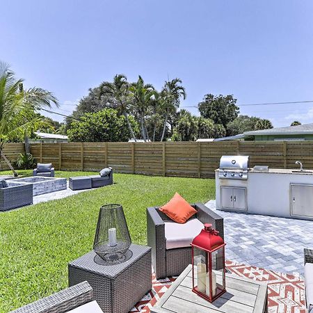 Beach House With Outdoor Kitchen, Walk To Coast Cocoa Beach Eksteriør bilde